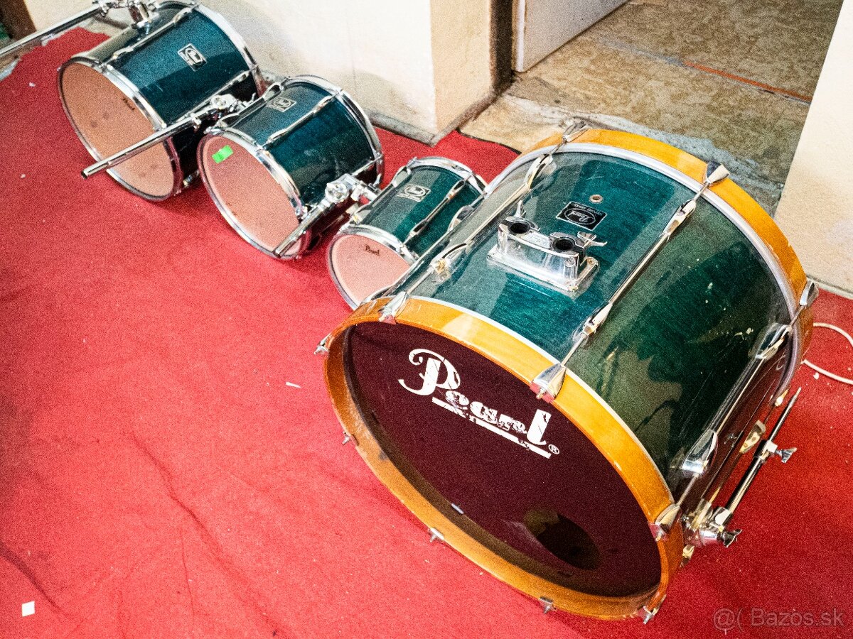 škopky / bicie Pearl Export - 90. roky