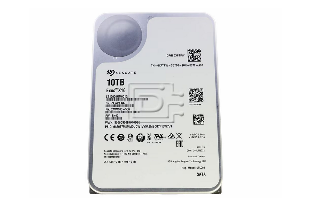 Hard disk Seagate Exos X16 10TB
