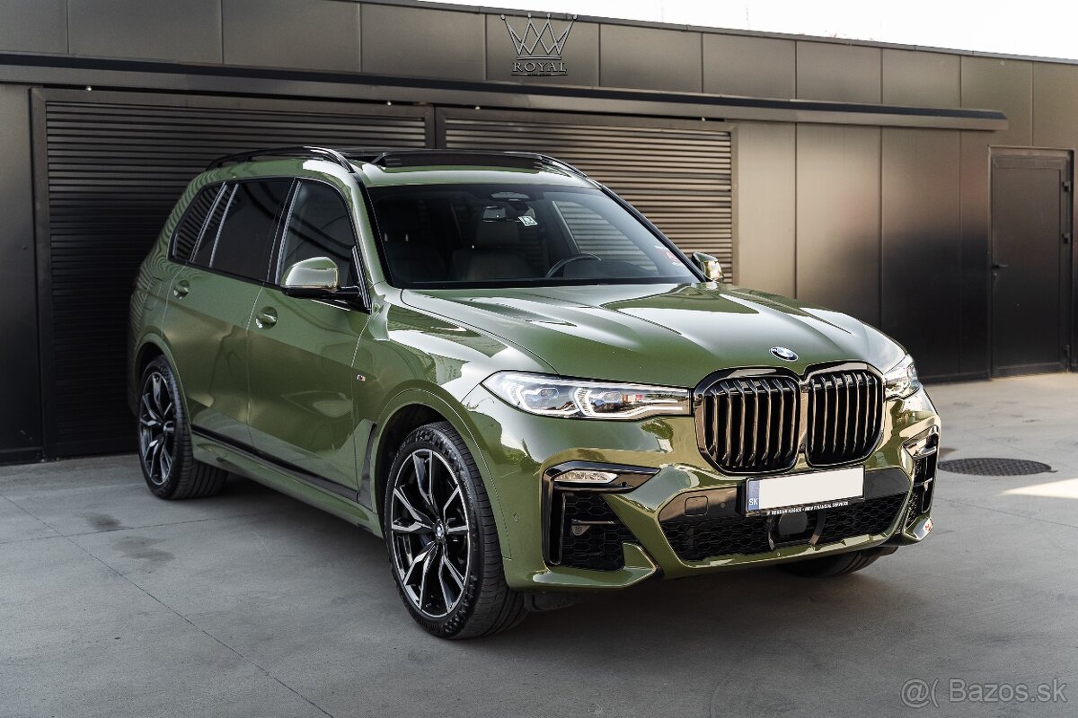 BMW X7 xDrive 40d Individual Alcantara Vzduch DPH