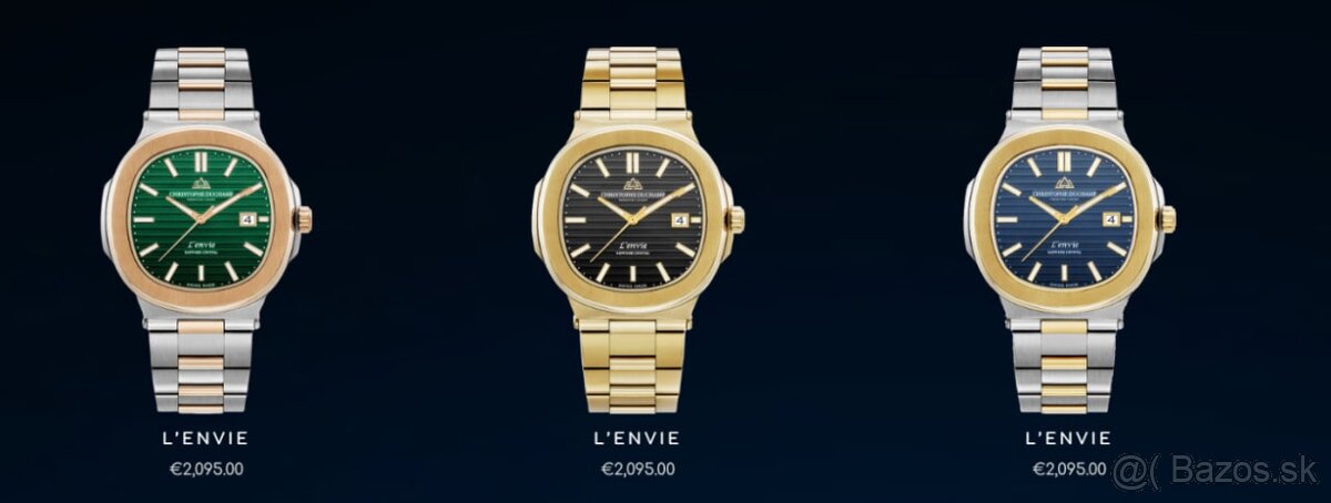 hodinky Christophe Duchamp L'ENVIE s 25% zľavou