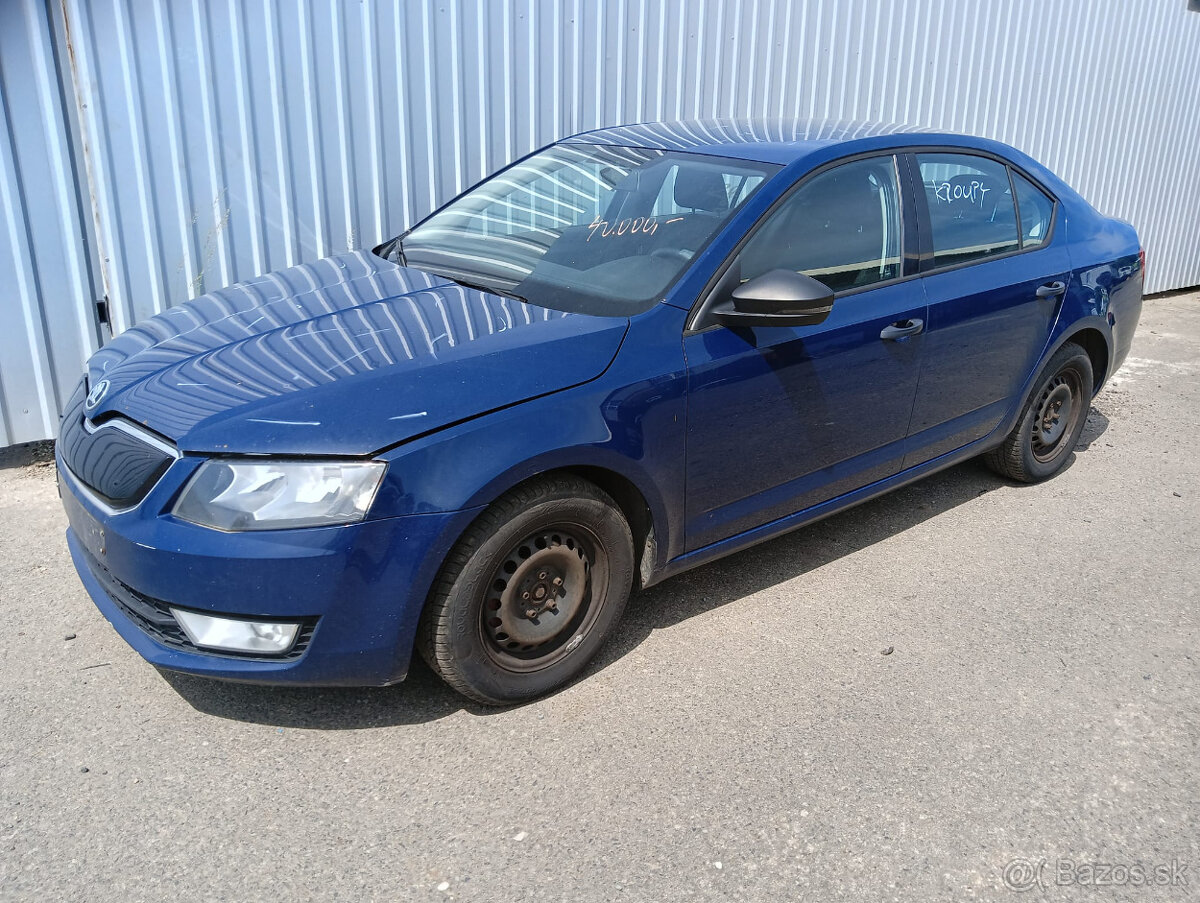 Škoda Octavia III. 1.6 TDI 66kW, kód motoru CXXA