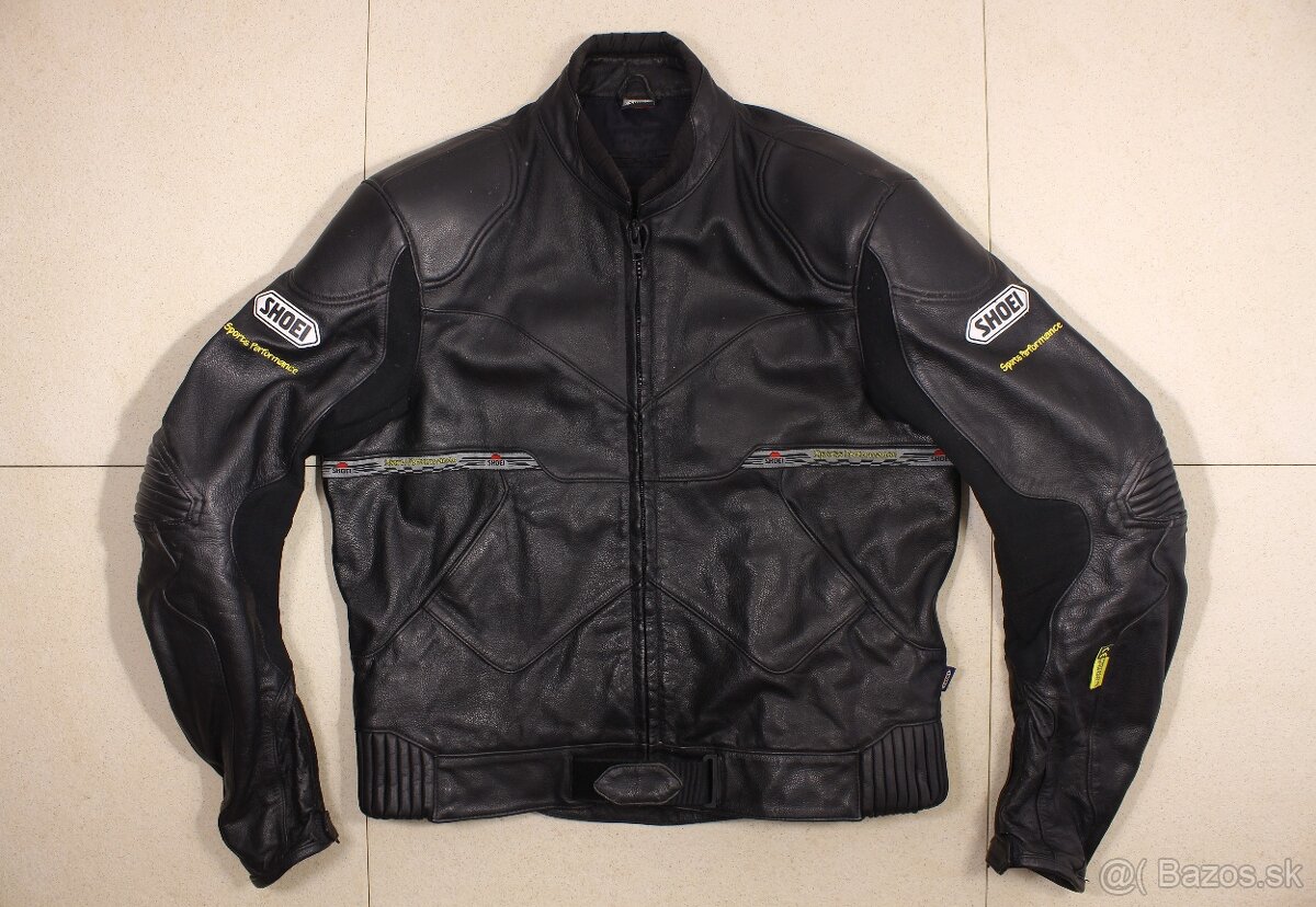 Pánská kožená moto bunda Shoei velikost 58 (XL)