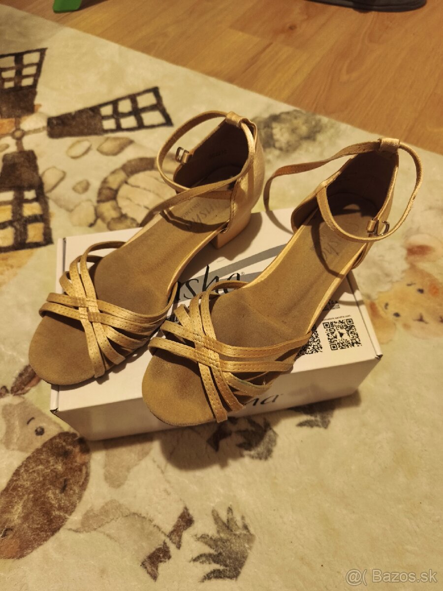 Detské tanečné topánky - spoločenské tance