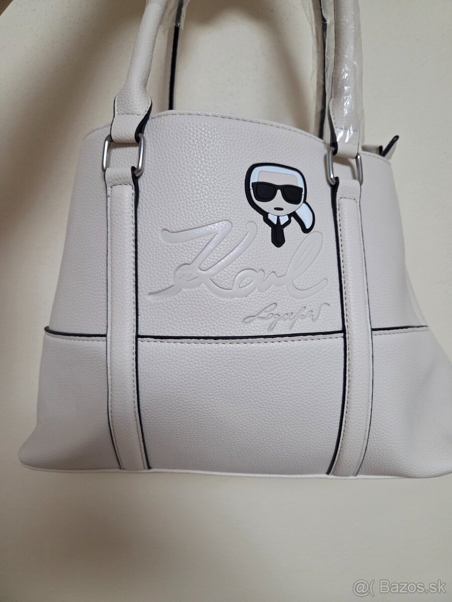 Karl Lagerfeld kabelka bledá