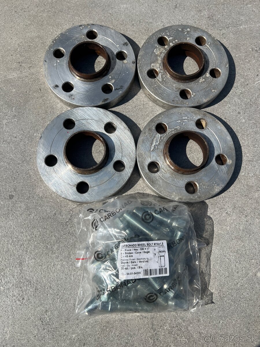 Rozsirovacie podlozky 5x100 2cm