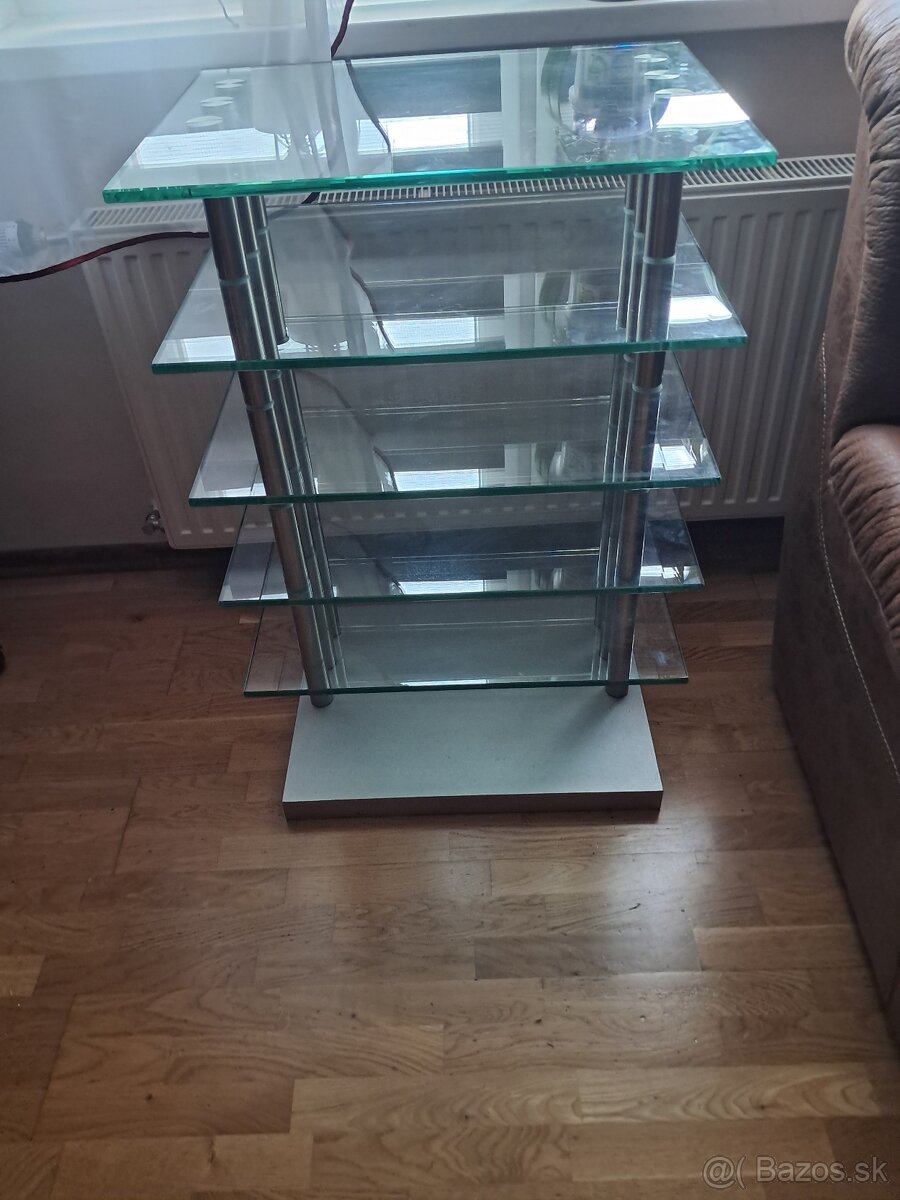 Sklenena policka,skleneny regal