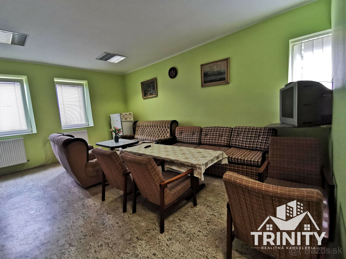 Na predaj 4-izbový rodinný dom v obci Trávnica