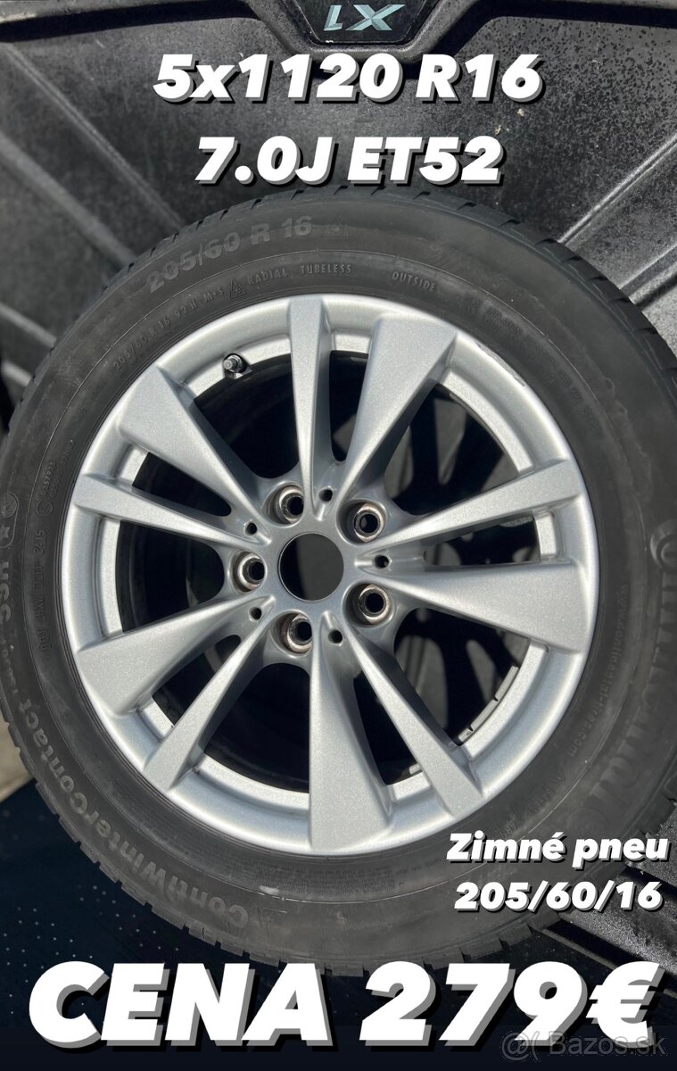 BMW disky 5x120 R16 s pneu