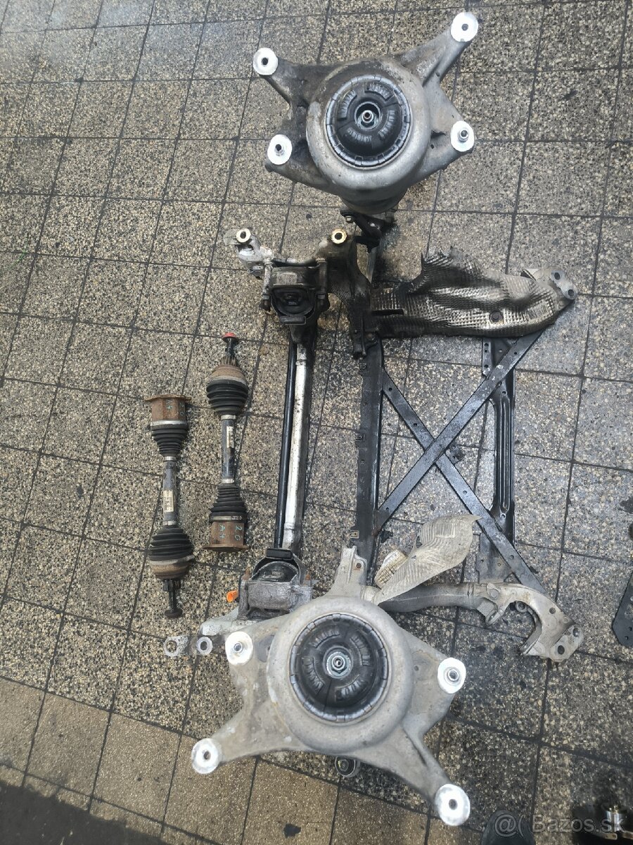 A4 A5 b8 Predná náprava / otoče / ramená/ tlmiče / brzdy