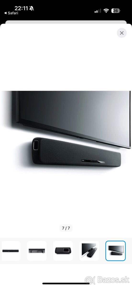Yamaha YAS-107 soundbar