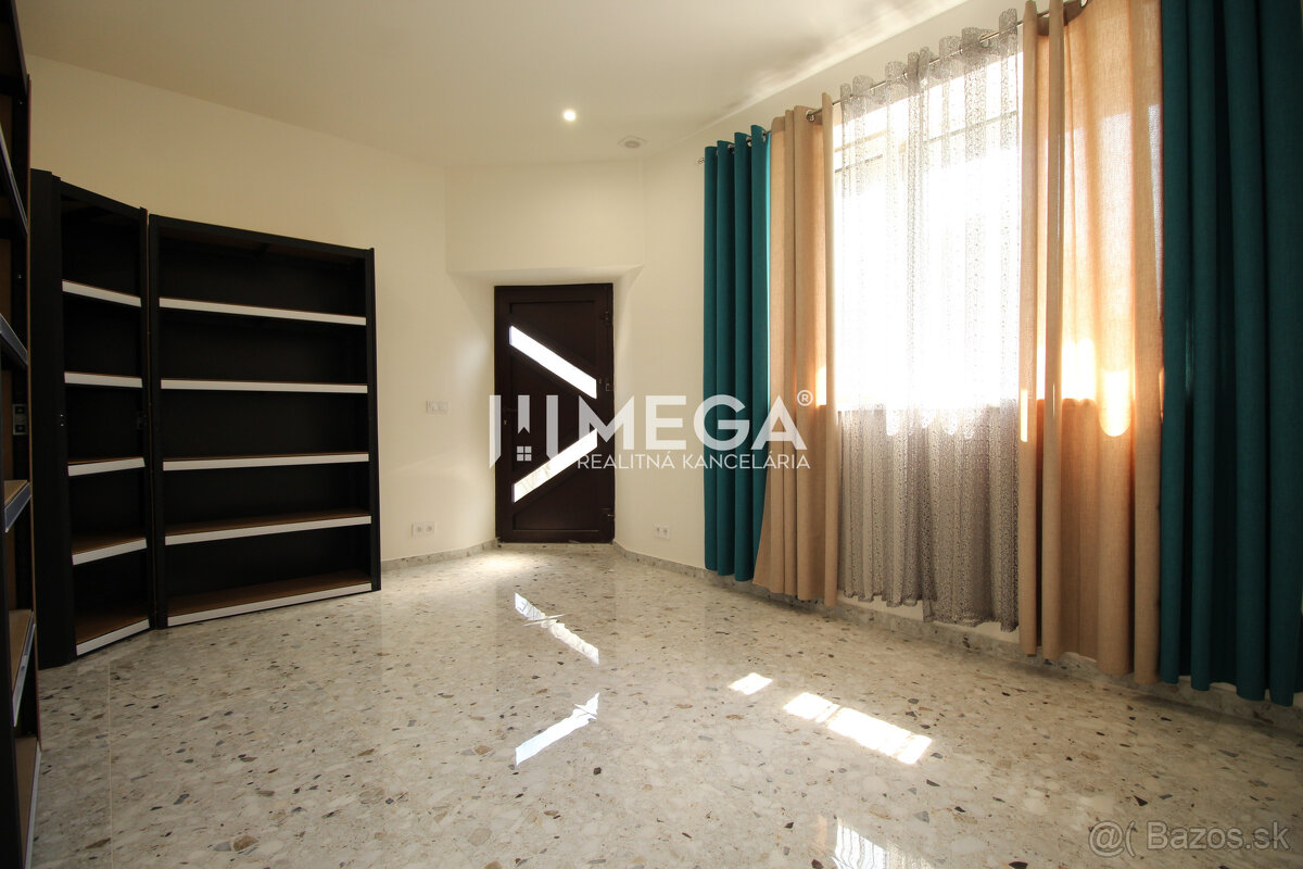 NA PRENÁJOM: Kancelárske priestory + 3-izbový apartmán – Koš