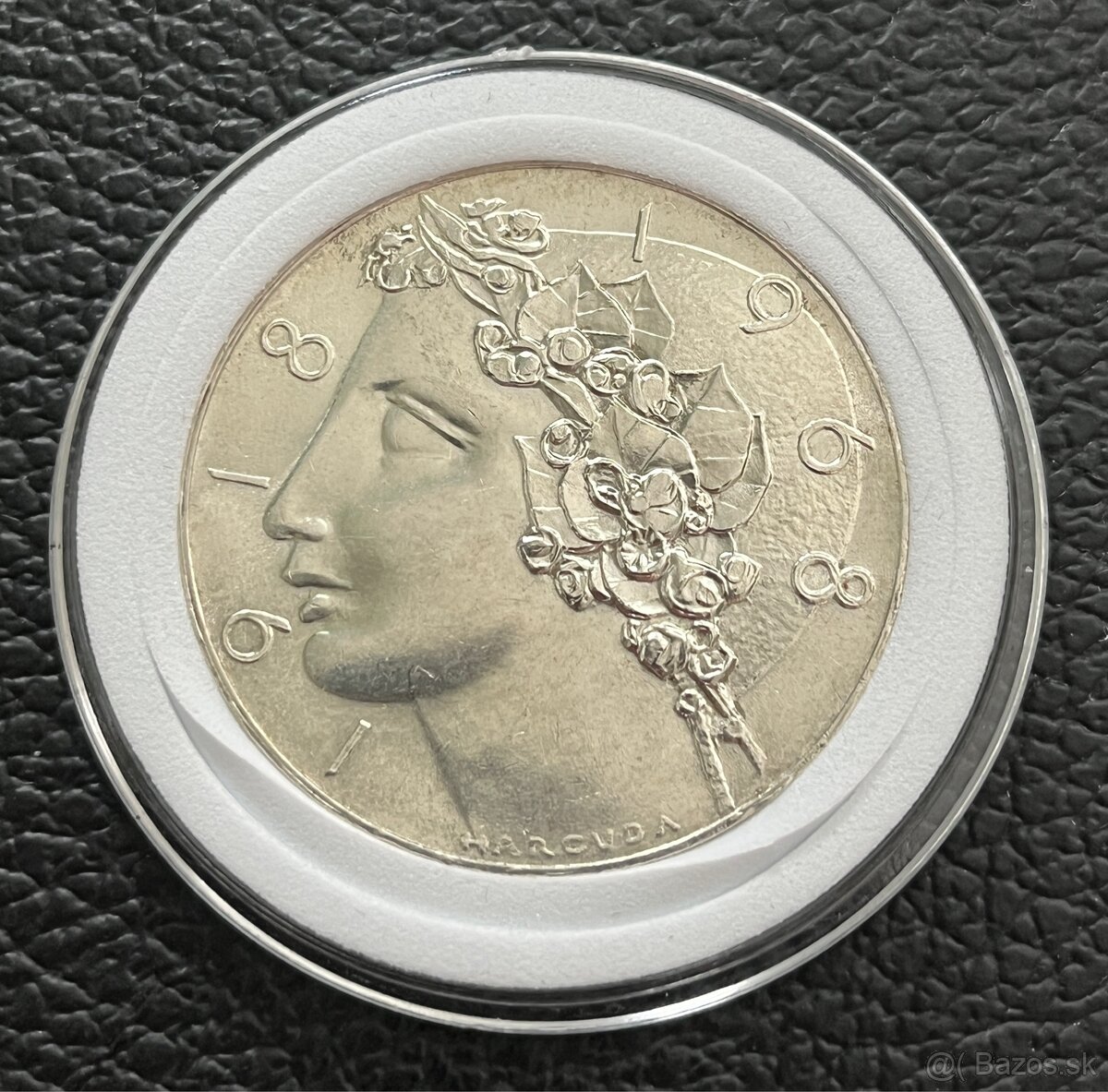 Strieborna minca 50 Kčs/1968