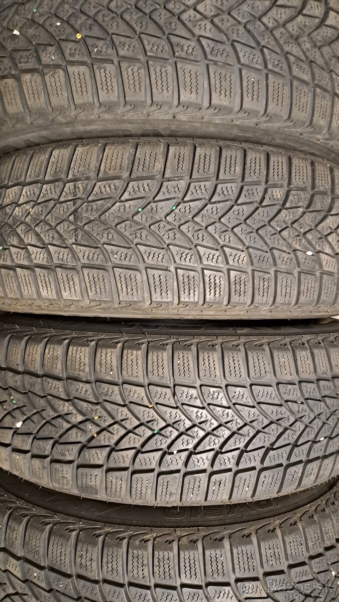 Predám 4ks jazdené zimné 185/60r15-88T Dayton