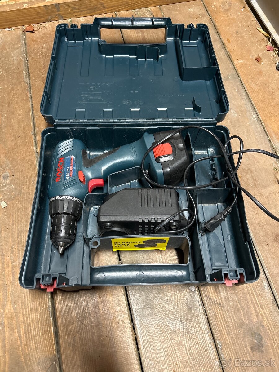 Bosch gsr 12-2 aku vŕtačka