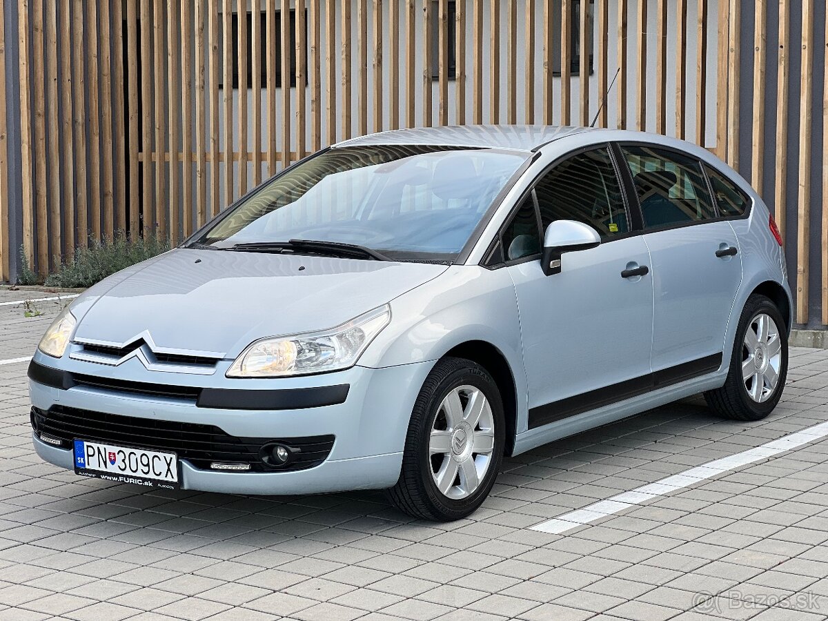 Citroën C4 1.6i 16V 80kW • Plus FIA • 111 000 km • 1.Majiteľ