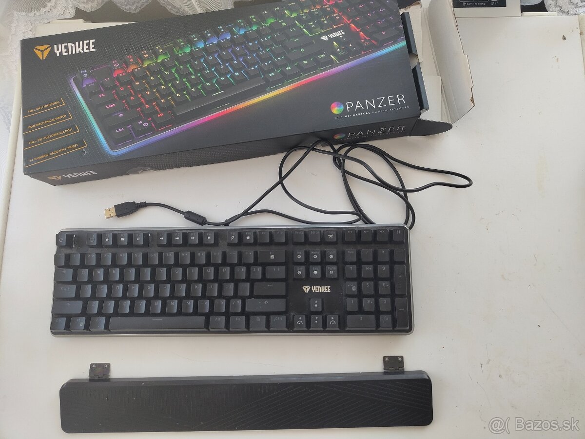 Predám klávesnicu YENKEE YKB 3400 Panzer US