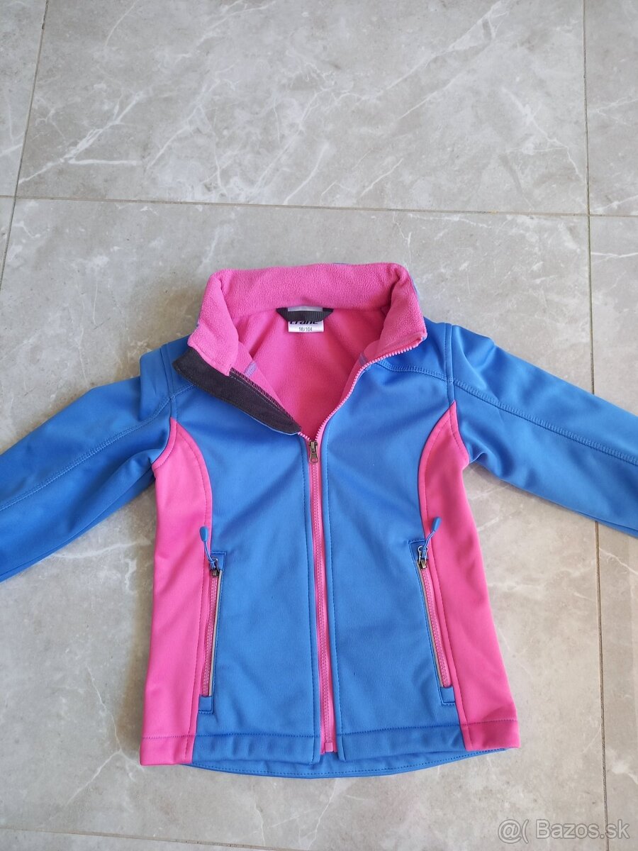 Dievčenská softshellová bunda 104