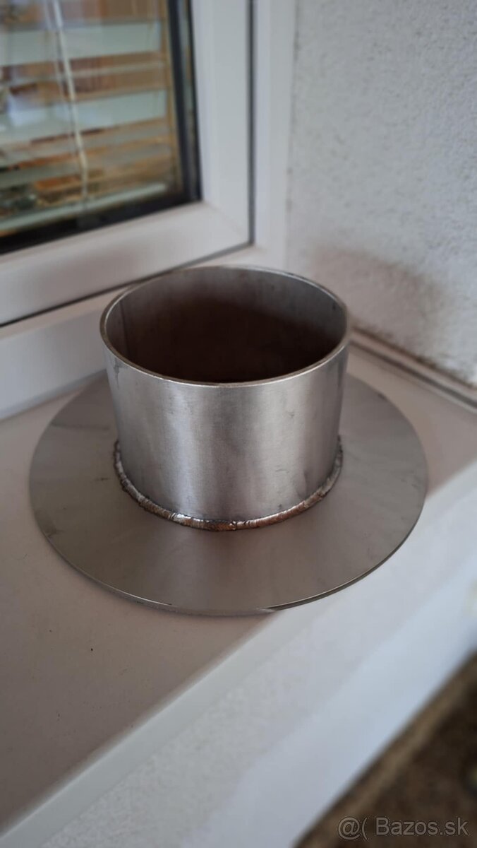 Nerezový klobučik,disk,prstenec