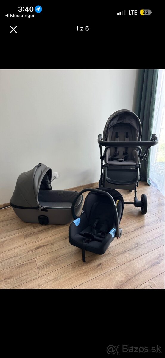 Kočík Anex e-type trojkombinacia