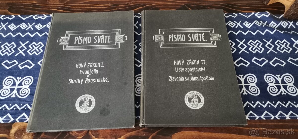Písmo sväté nový zákon I-II, SSV