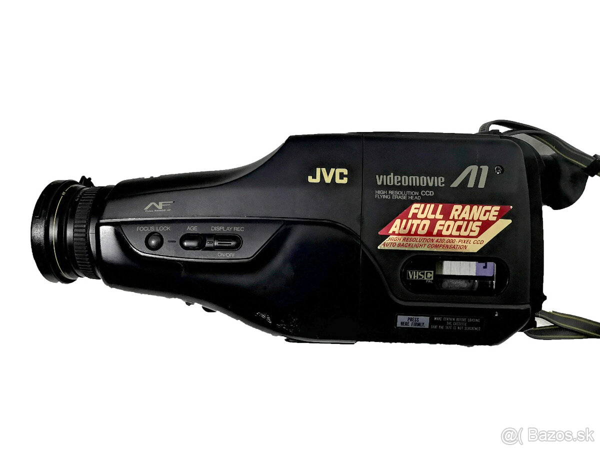 kamera typ formátu VHS-C JVC GR-A1E