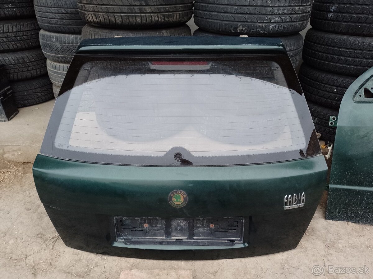 Predám kufrove dvere na škoda Fabia 1