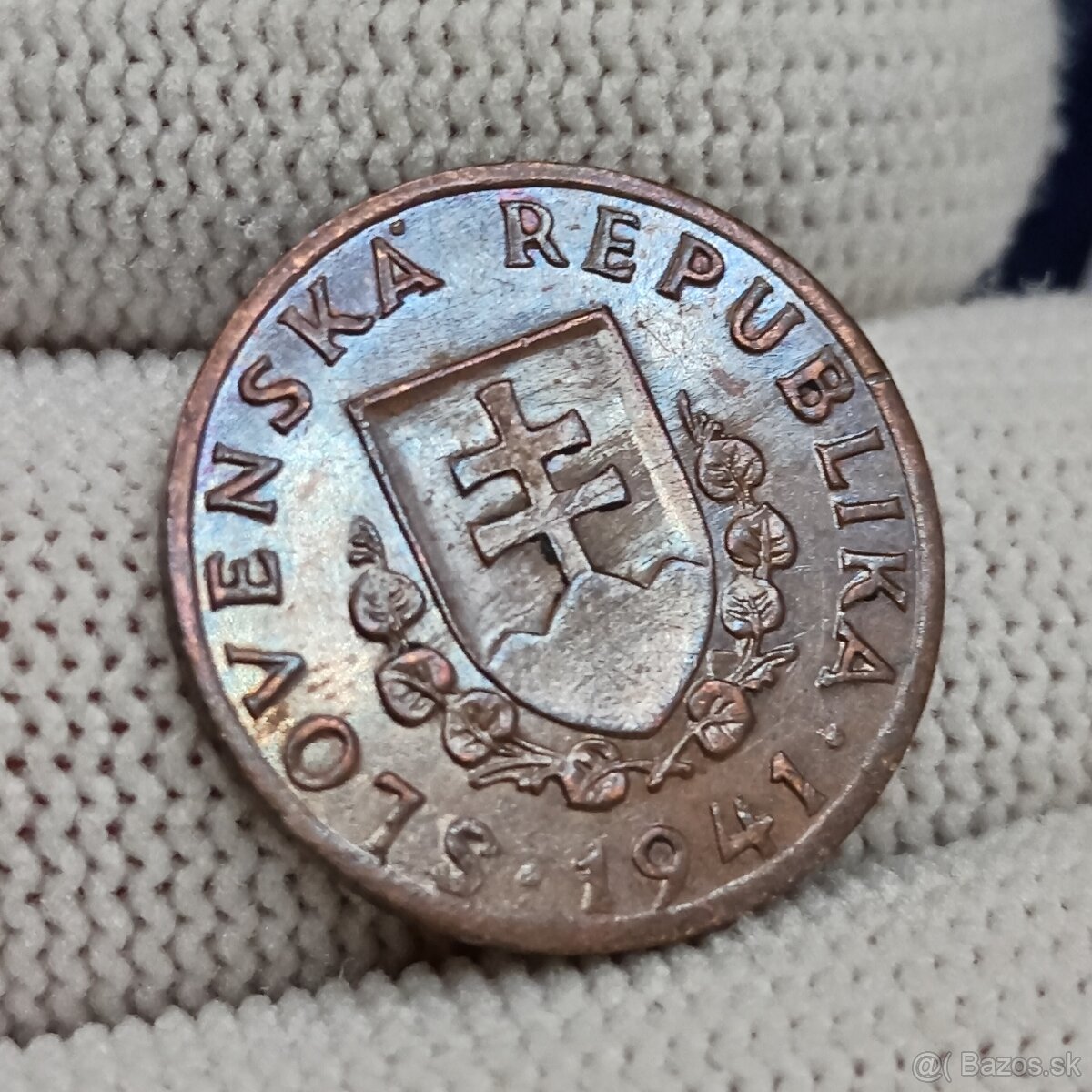 20 halier 1941 - Dúhová Patina