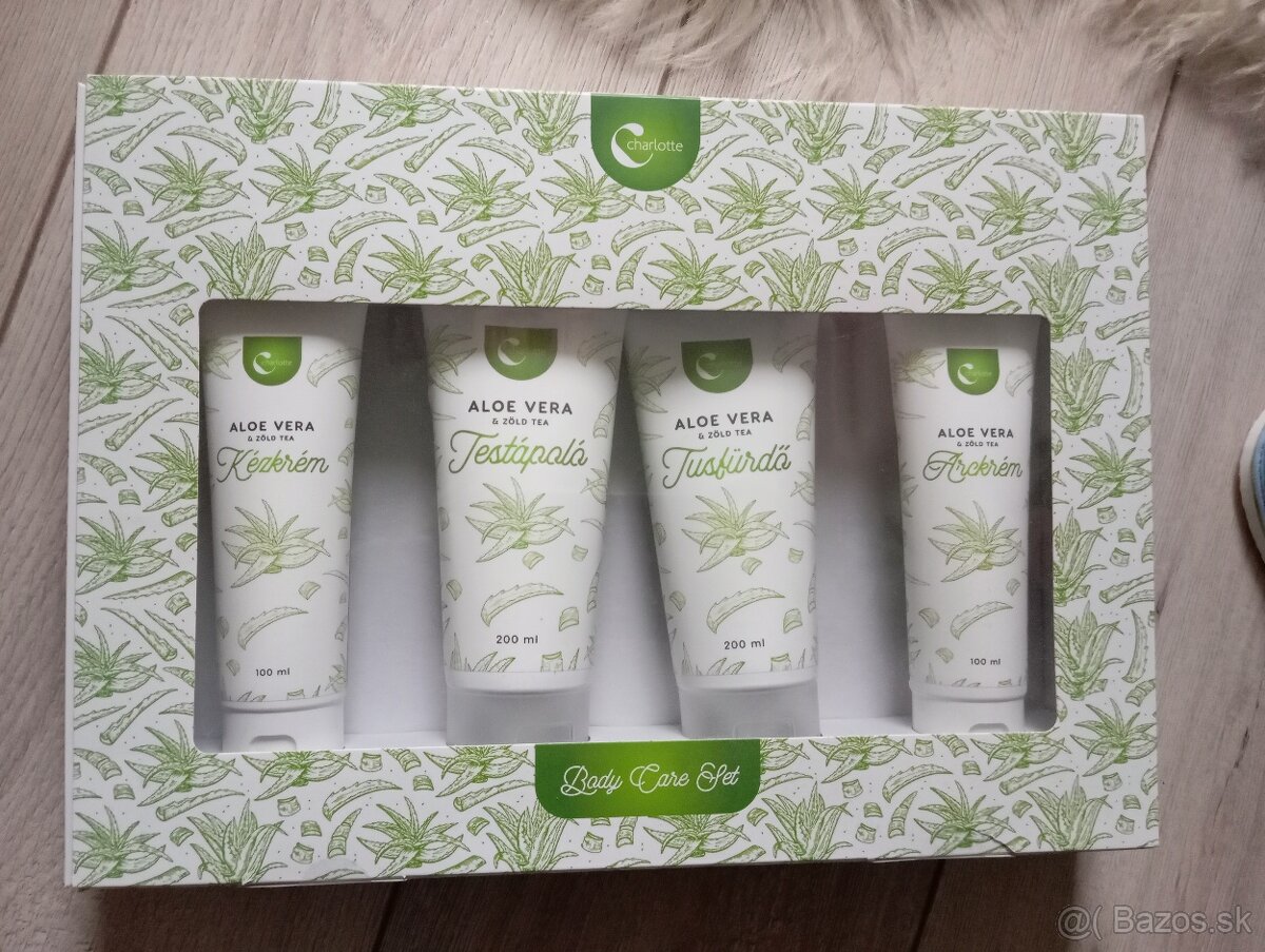 Darčeková sada kozmetiky Aloe Vera a Green Tea
