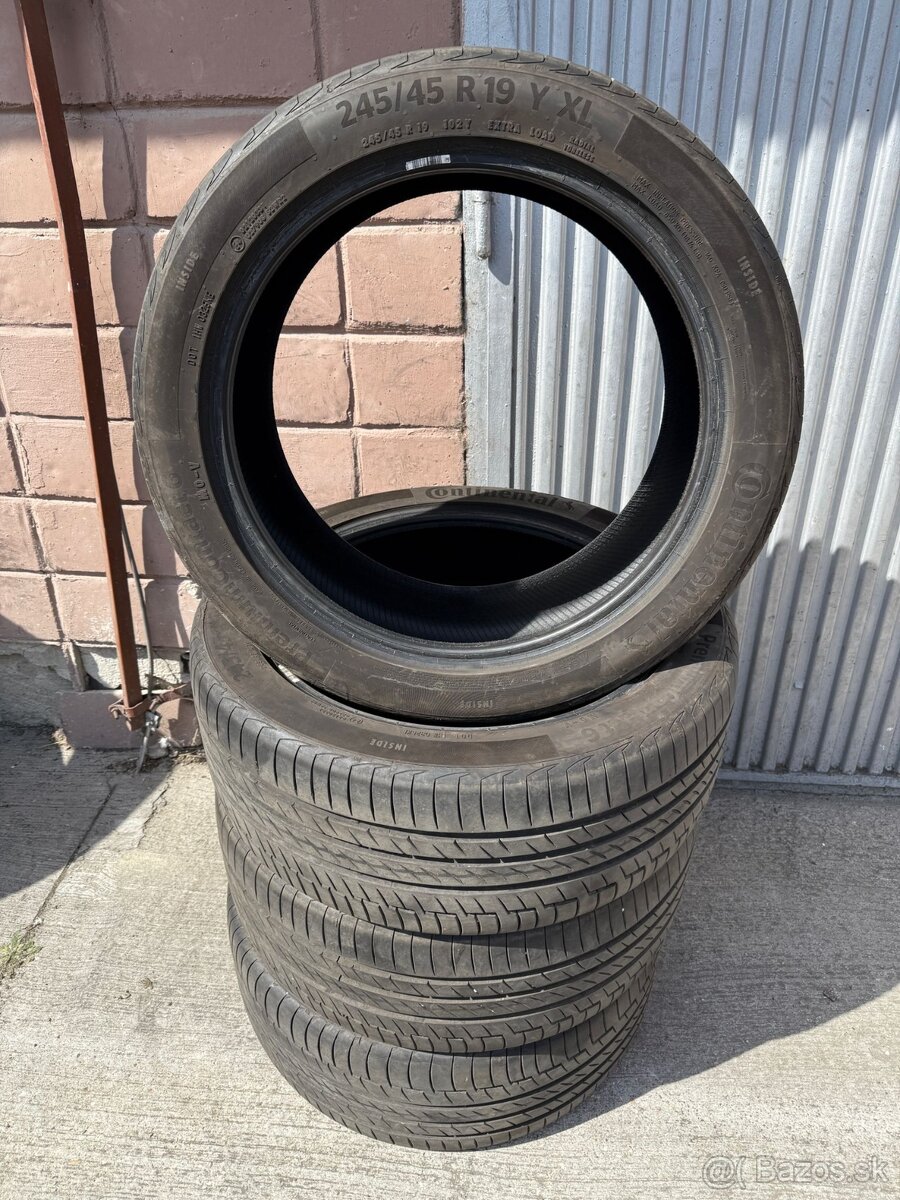 Letne pneumatiky CONTINENTAL 245/45 R19