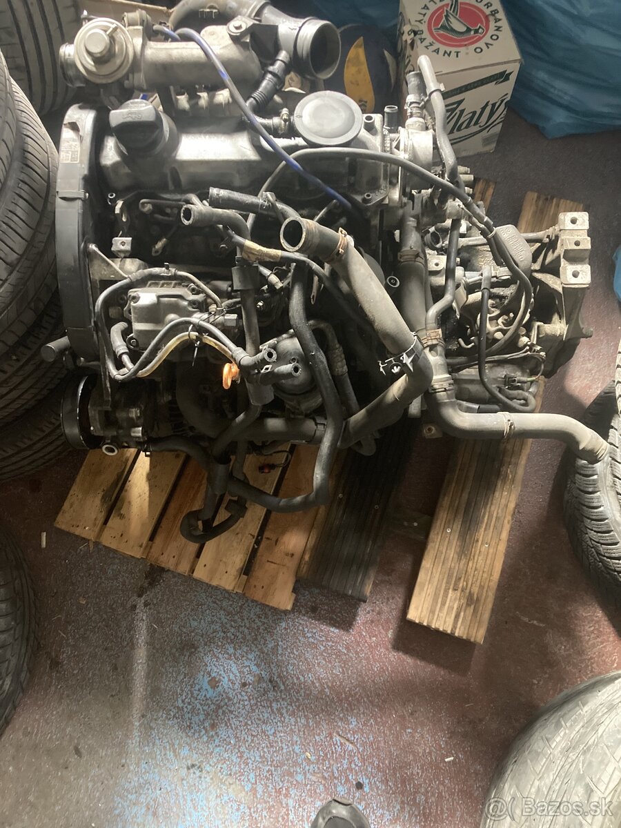 Prevodovka 1,9tdi 66kw + hlava a sanie