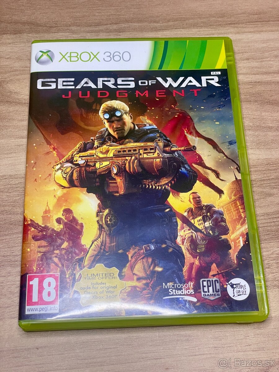 Gears of war Judgment xbox 360