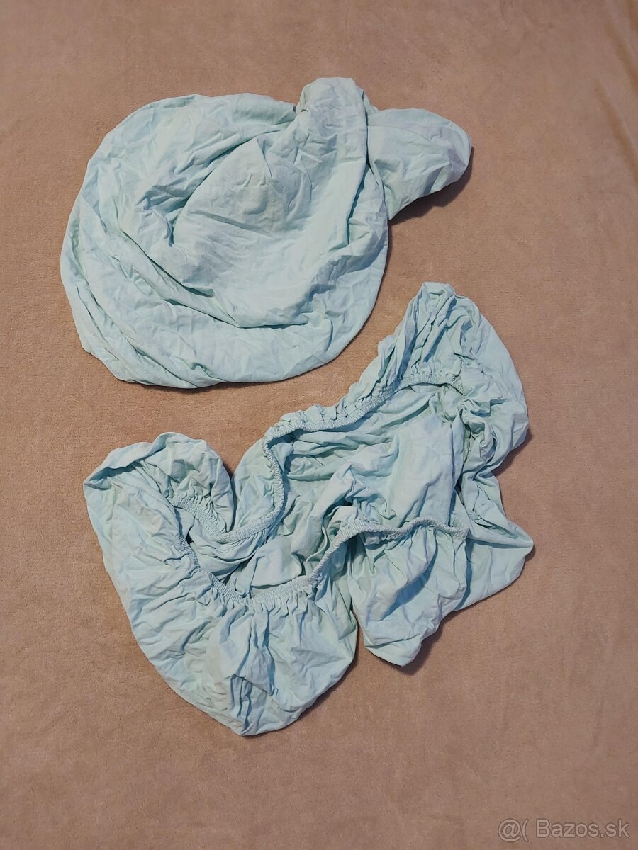 2 ks detská plachta modrá