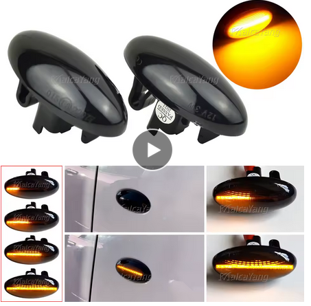 Dynamicke led smerovky Peugeot Citroen