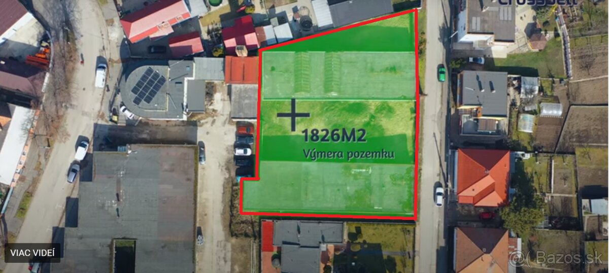 Pozemok na výstavbu domu-Investujte v centre Šurian