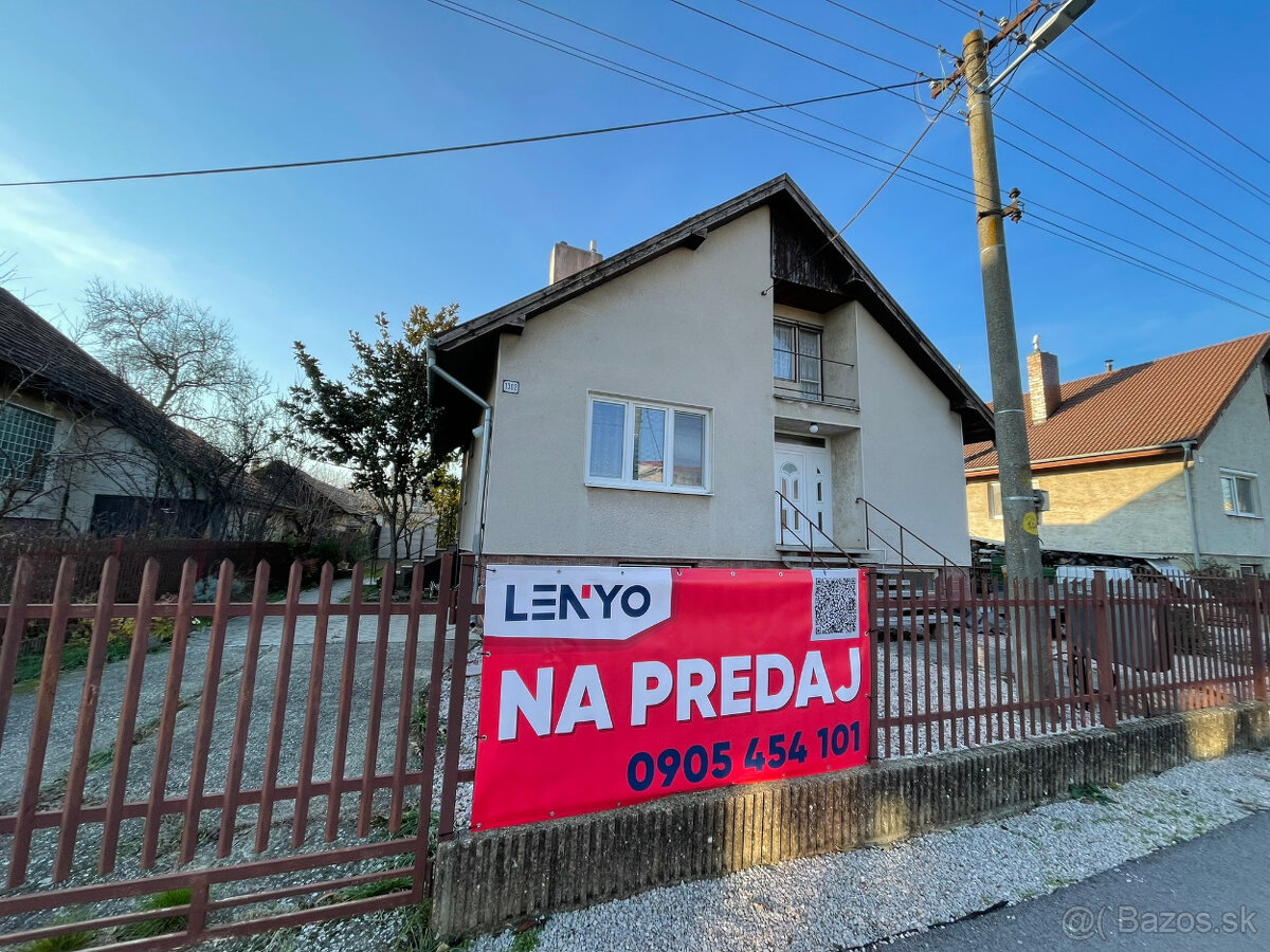 Predáme 4-izbový rodinný dom Tešedíkovo