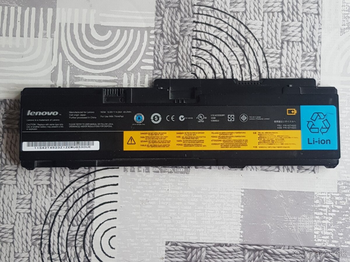 BATÉRIA THINKPAD X300/X301