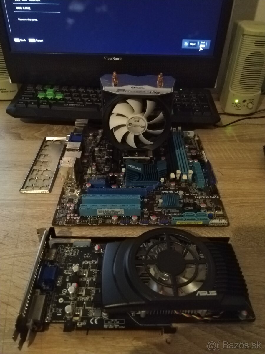 ASUS M4A785TD-M EVO + PHENOM II X4 955 + CHLADIČ + GRAFIKA