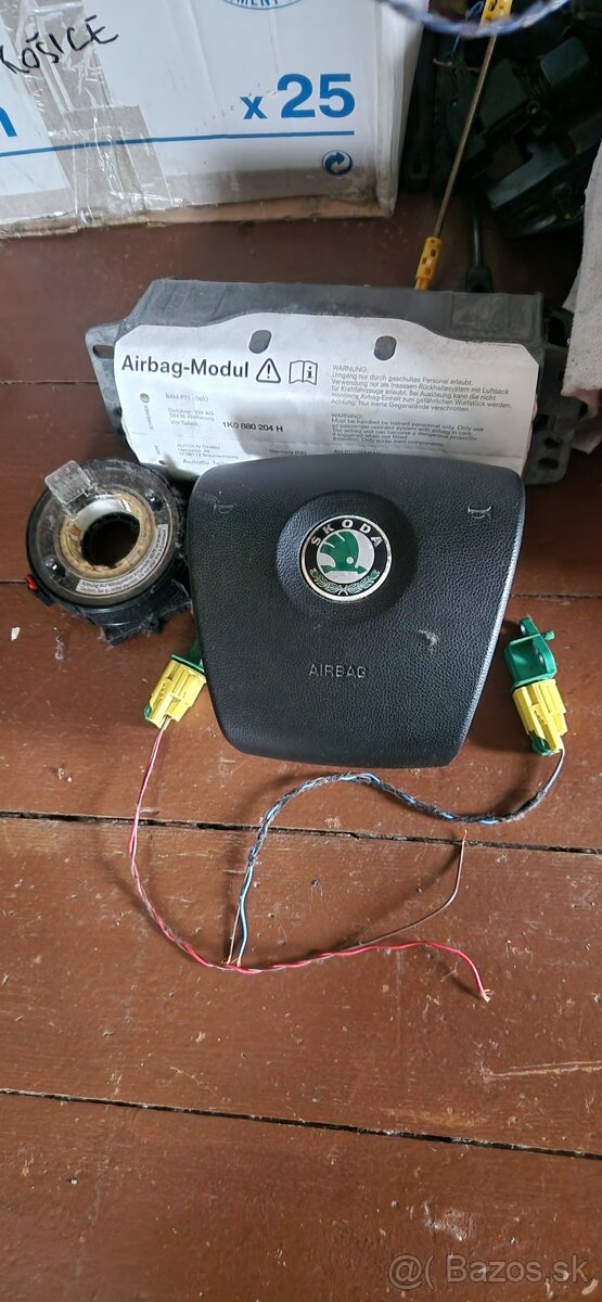 Skoda Octavia 2 Airbagy
