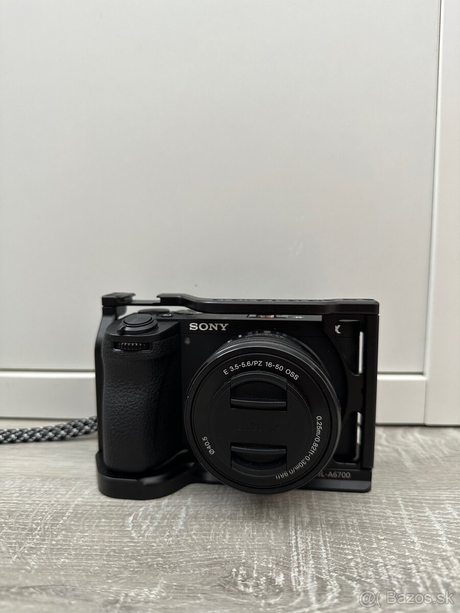 Sony a6700 + kit lens 16-50mm záruka