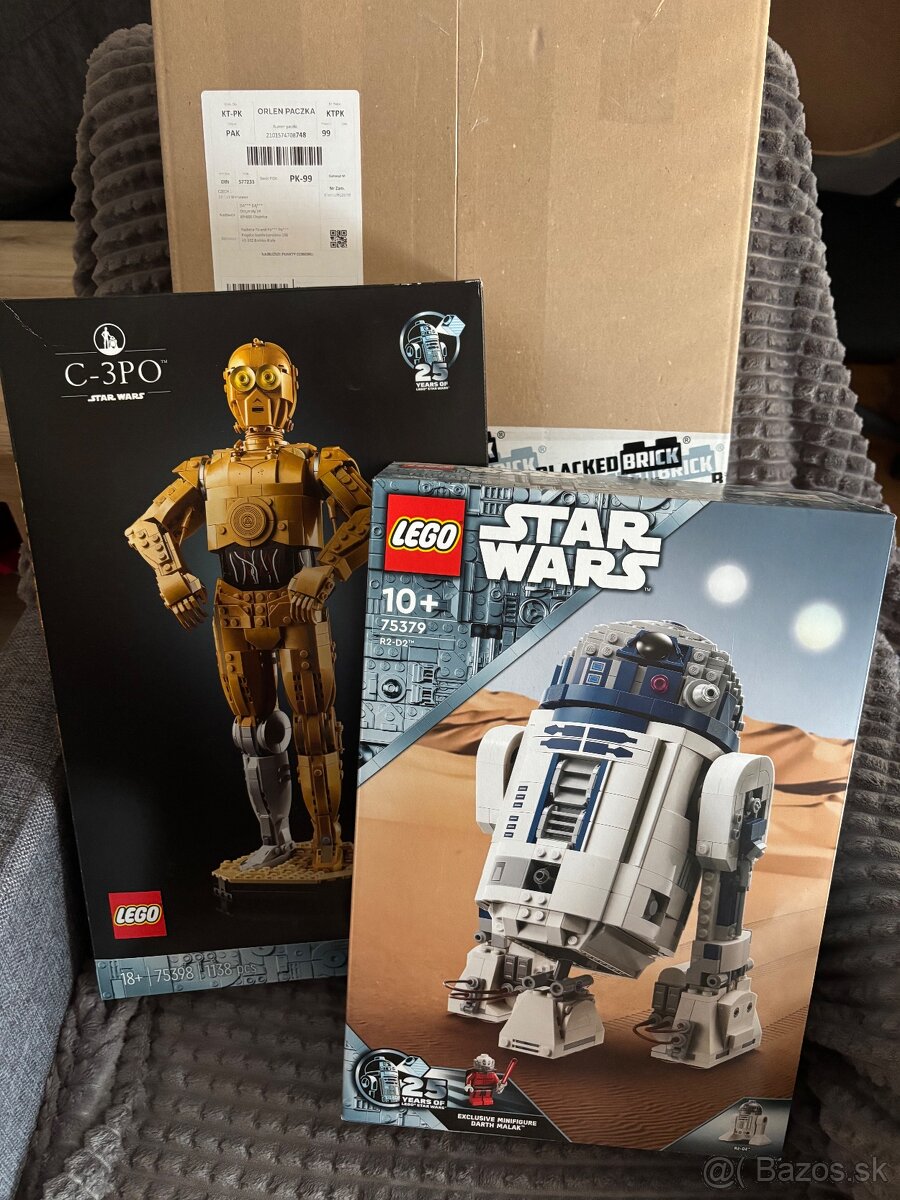 Lego Set s výstavnym boxom