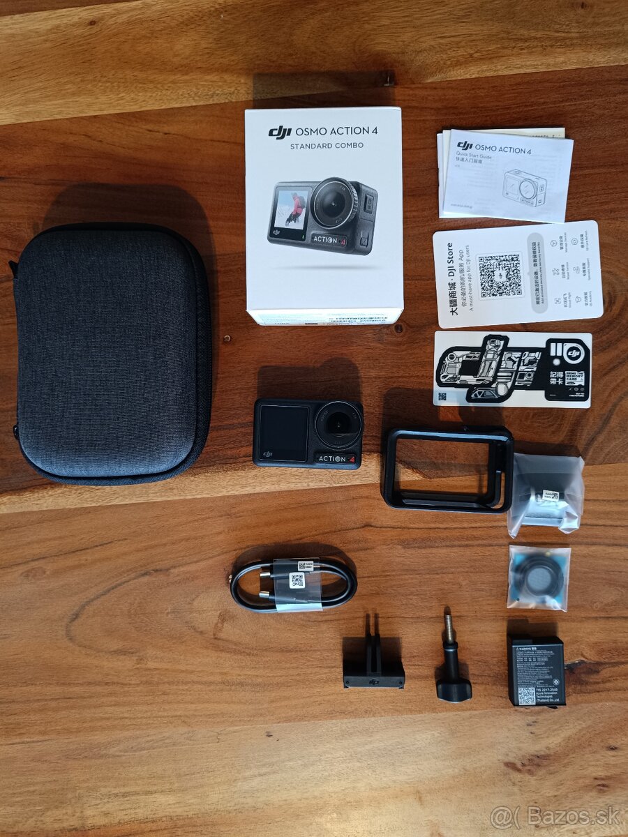 Nová DJI OSMO ACTION 4 Standart Combo, Záruka do 11.09.2027