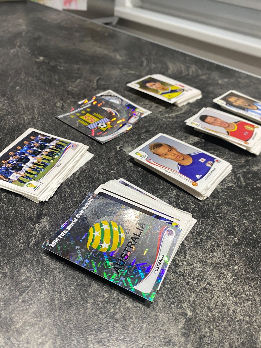 Ponúkam futbalové samolepky PANINI