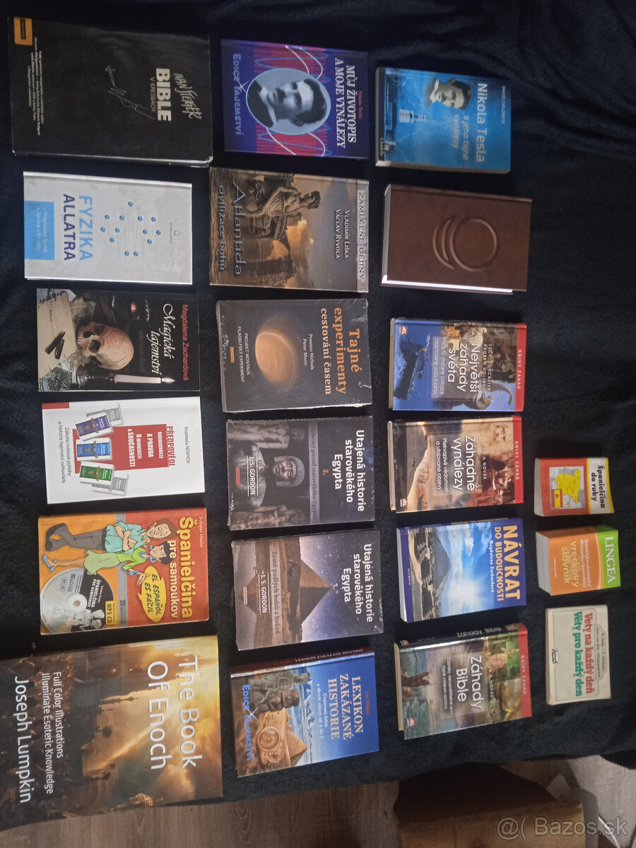 Predam vela zaujimavych knih -vid obrazok