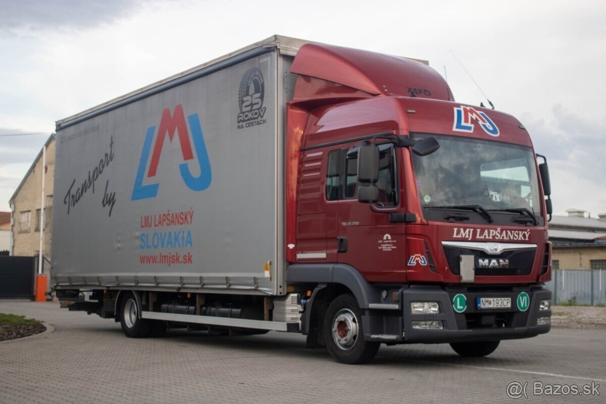 Man TGL 12.250 - Solo 12tonka s Hyd.Čelom