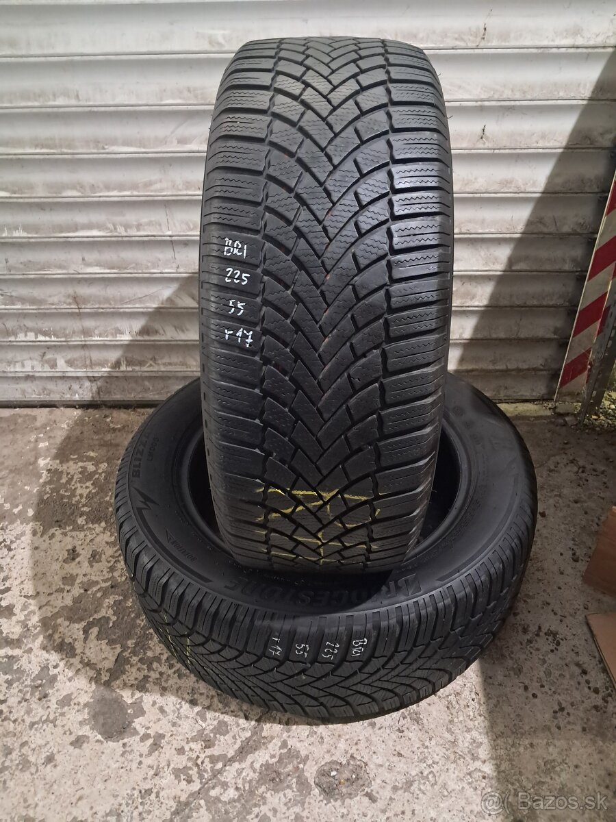 Bridgestone zimné 225/55/R17