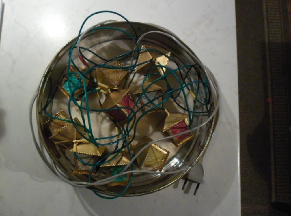 Predám retro vianočné osvetlenie Lucerničky