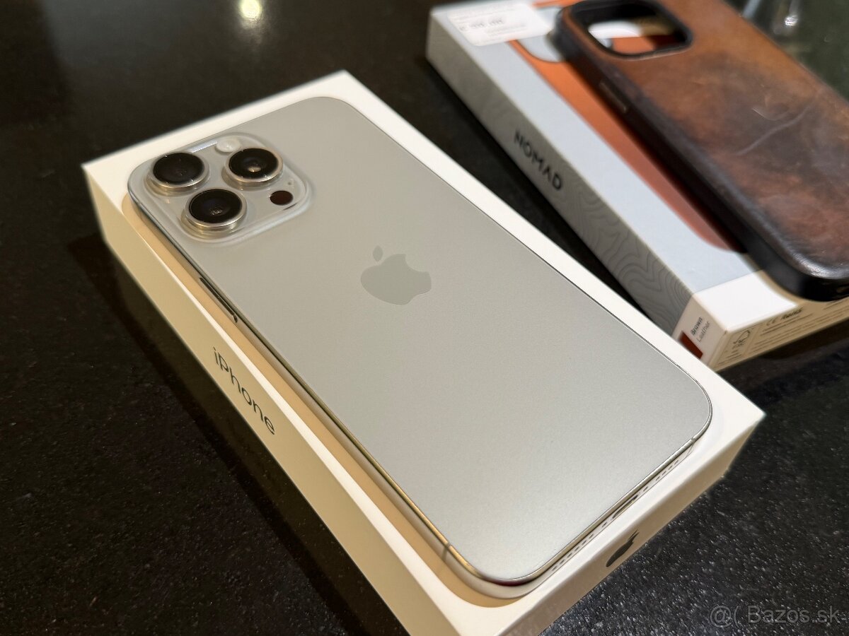 Apple iPhone 15 Pro Max 1TB, Natural Titanium