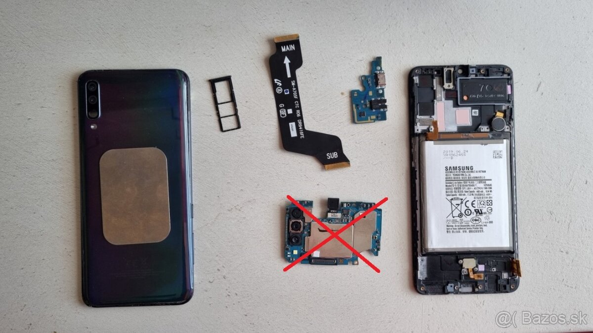 Samsung Galaxy A70 - náhradné diely