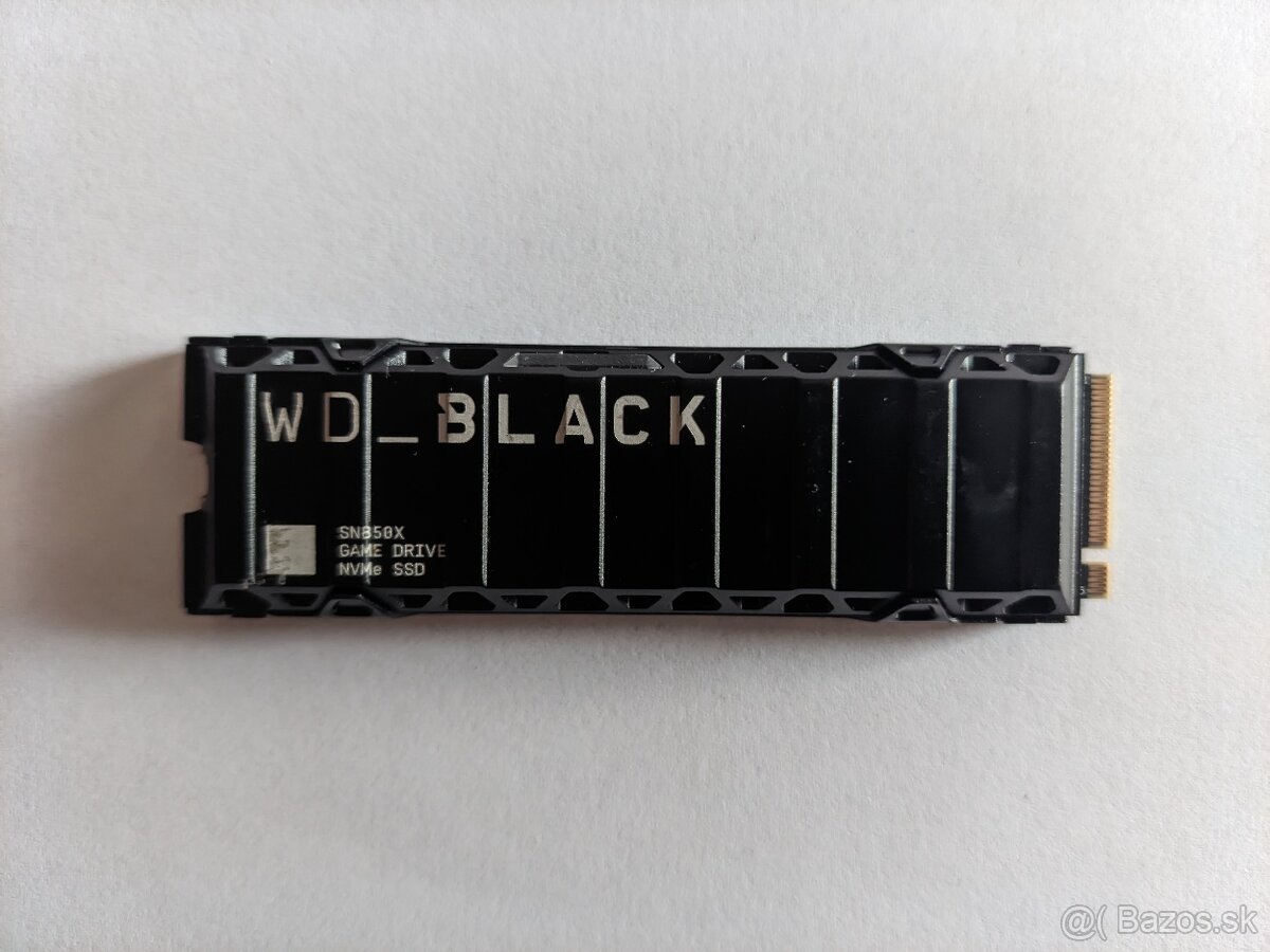 Western Digital Black SN850X 1TB Heatsink, M.2 2280, NVMe