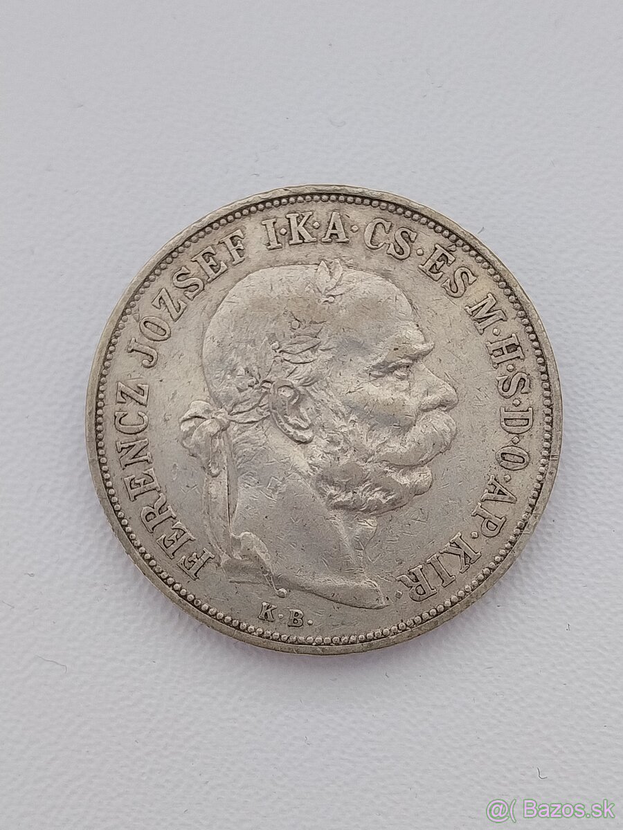 Mince 5 koruny F.J.